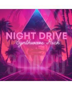 Night Drive Synthwave PackSample Packs, MIDI FIles