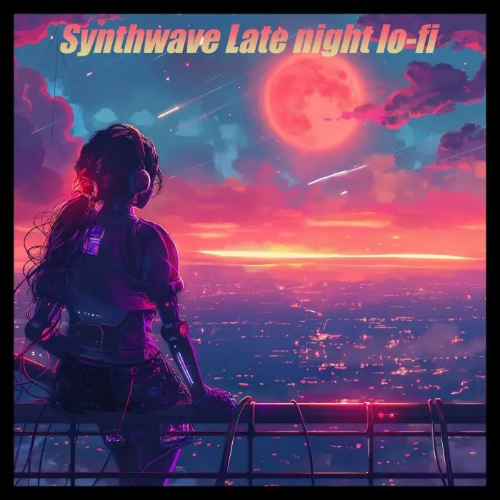 Synthwave Late night Lo-fiSample Packs, MIDI FIles
