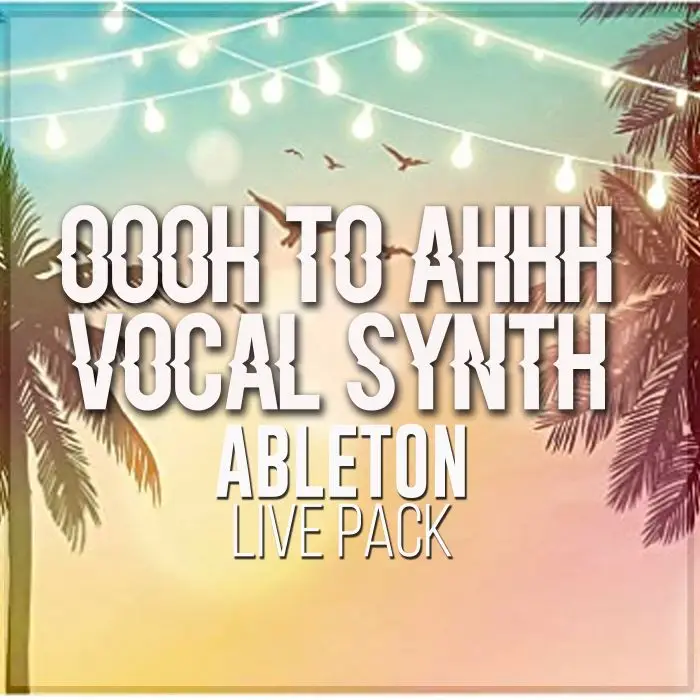Oooh to Ahhh Vocal Synth Ableton Live PackAbleton Packs
