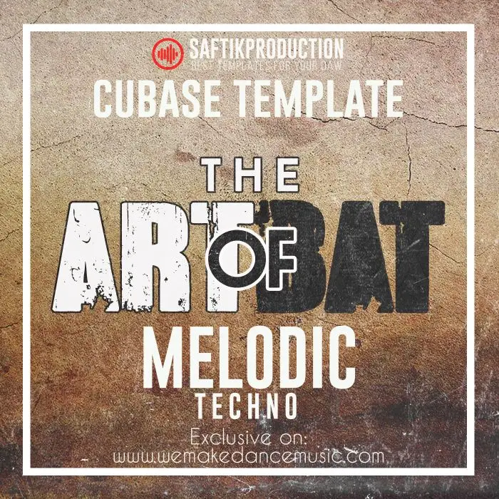 The Art of Bat - Cubase Melodic Techno TemplateCubase Templates
