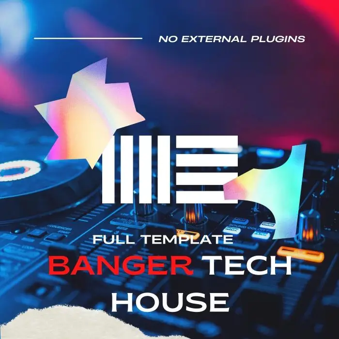 Banger Tech House Full Template - No External Plugin (Ableton 10)Ableton Templates