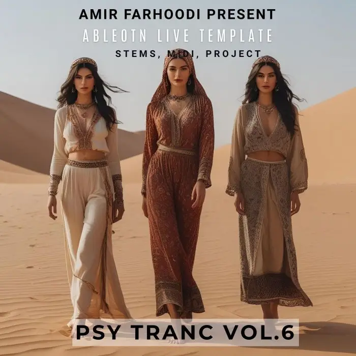 Psytrance - Vol. 6 (Ableton Live Template)Ableton Templates, Audio STEMS, MIDI FIles