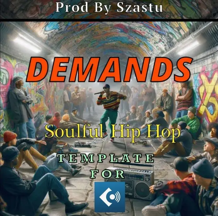 DEMANDS - Soulful Hip Hop TemplateCubase Templates, Audio STEMS
