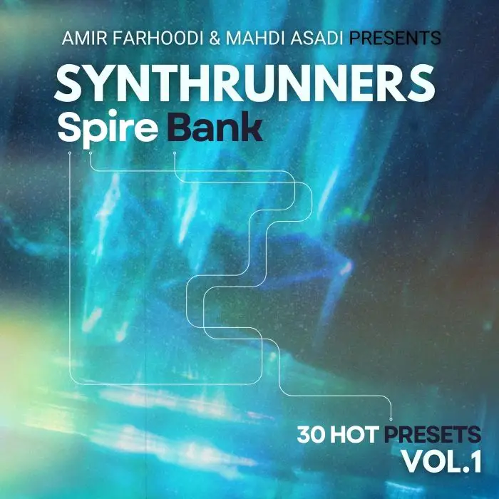 Synthrunners Spire Soundbank - Vol1 (MIDI-WAV-FLP)FL Studio Templates, Sample Packs, MIDI FIles, Spire Presets