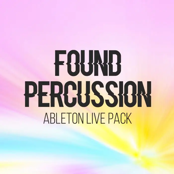 AfroDJMac Found Percussion Ableton Live RackAbleton Templates (Stock Plugins), Ableton Racks