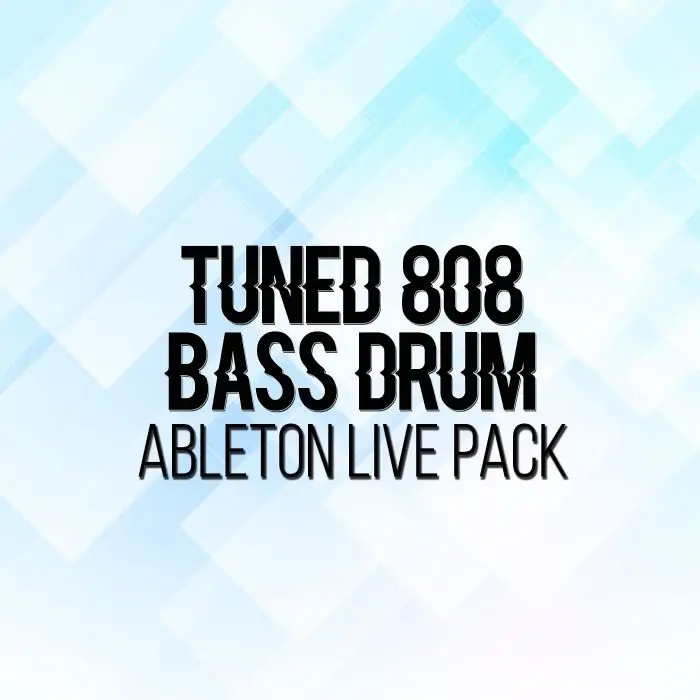 AfroDJMac Tuned 808 Bass Drum Ableton Live PackAbleton Packs