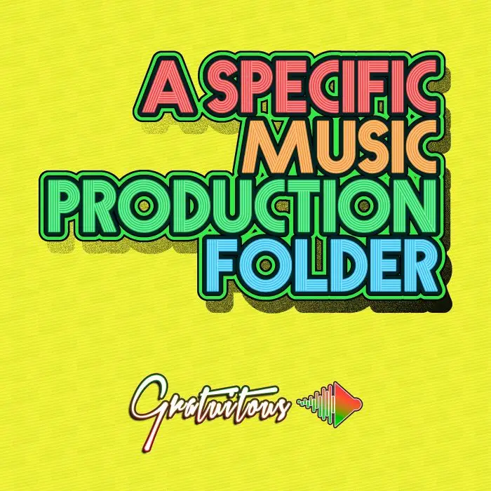 A Specific Music Production FolderCourses