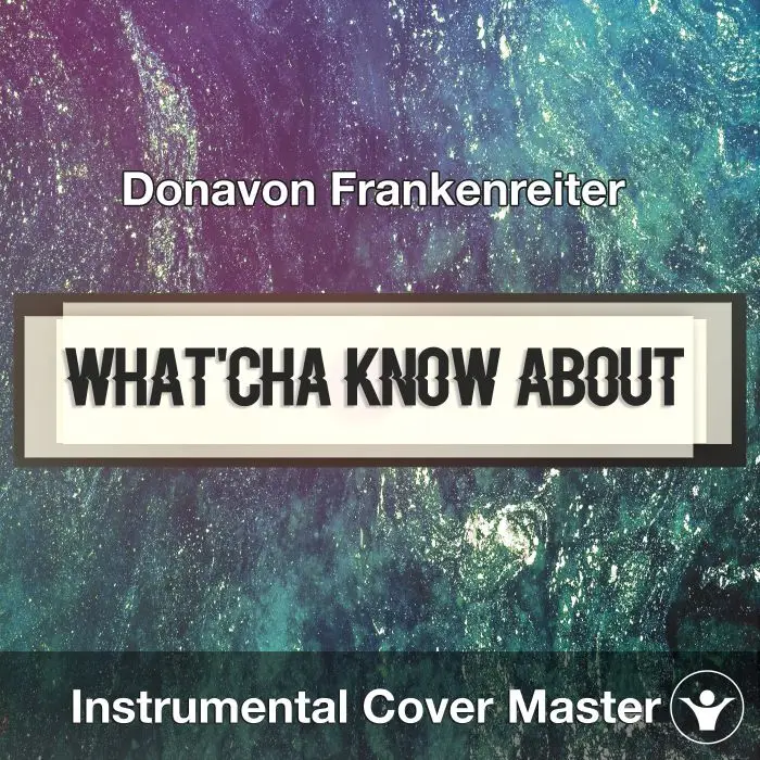 Donavon Frankenreiter - What'cha Know About (Instrumental Cover)Instrumental Covers