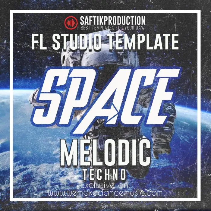 Space - FL Studio 20.0.5 Melodic Techno TemplateFL Studio Templates