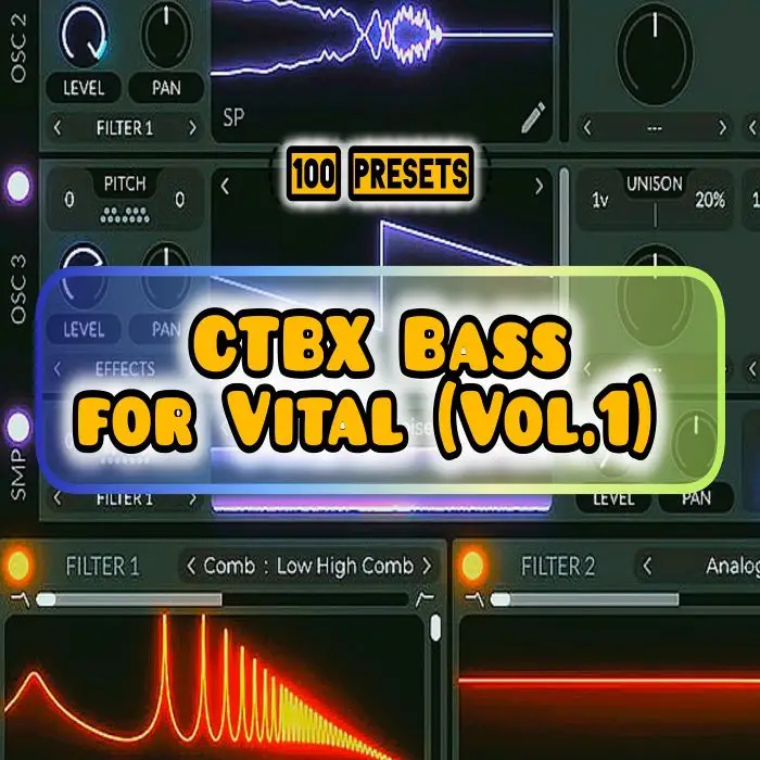 CTBX Bass For Vital (vol.1)Vital Presets