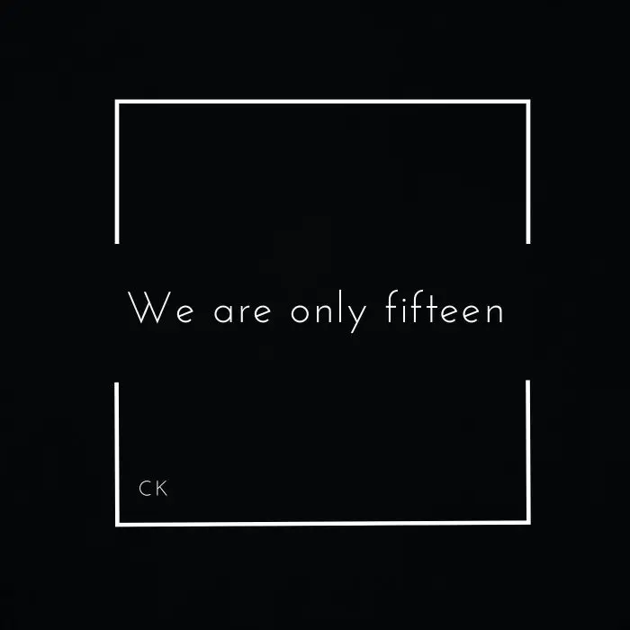 CK - We are only fifteen - Logic Pro X TemplateLogic Pro Templates