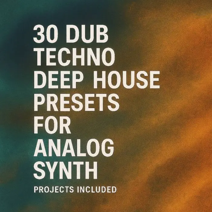 Dub Techno Chords – 30 Analog Synth Presets for Ableton Live 11Ableton Templates, Ableton Racks