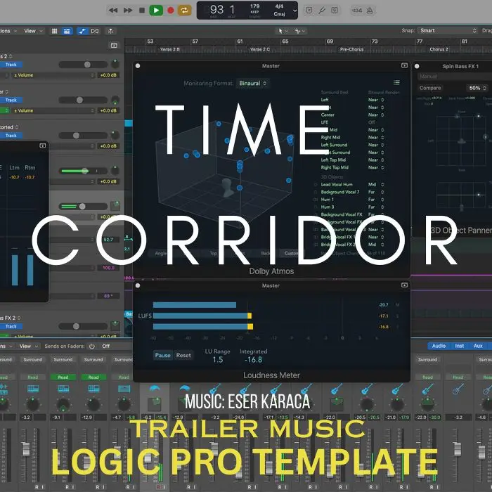 Time Corridor Logic Pro TemplateLogic Pro Templates
