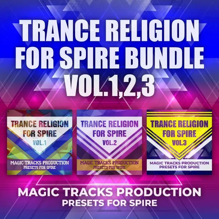 Trance Religion for Spire Bundle (177 Presets+2 Ableton Live 10 Proj.)Ableton Templates, Bundles