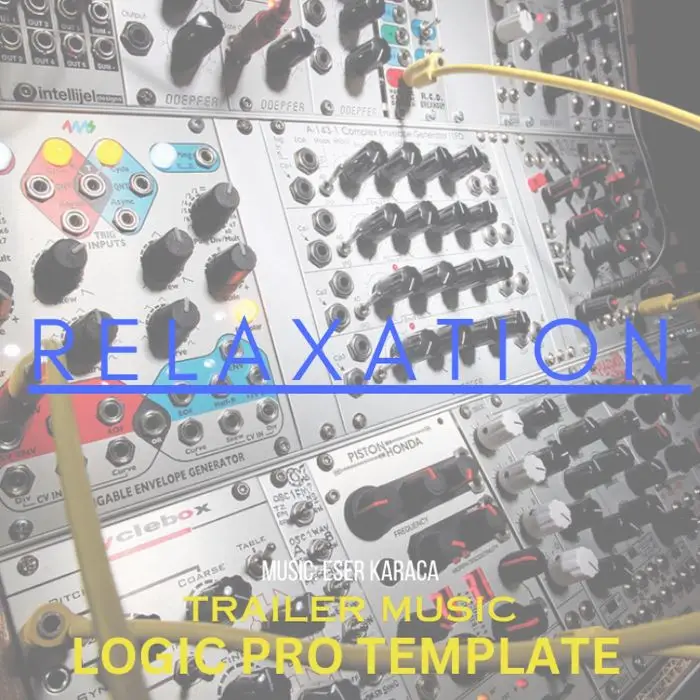 RELAXATIONLogic Pro Templates, Audio STEMS