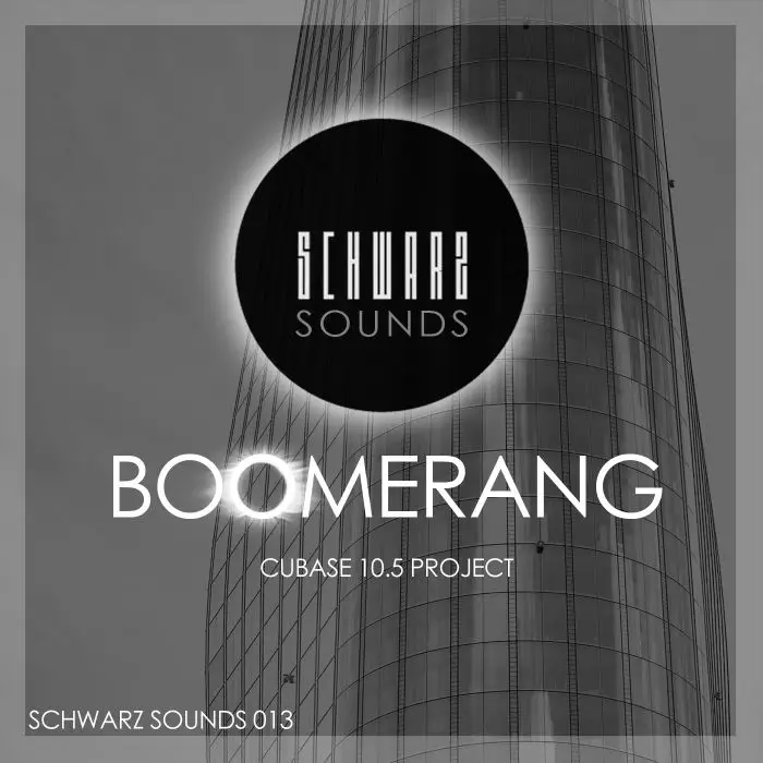 Tech House "Boomerang" Cubase Pro Template Cubase Templates (Stock Plugins)