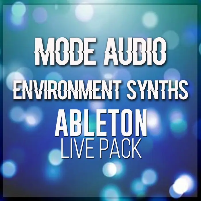ADM Mode Audio Environment SynthsAbleton Templates