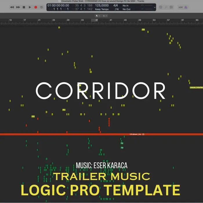 Corridor Logic Pro TemplateLogic Pro Templates