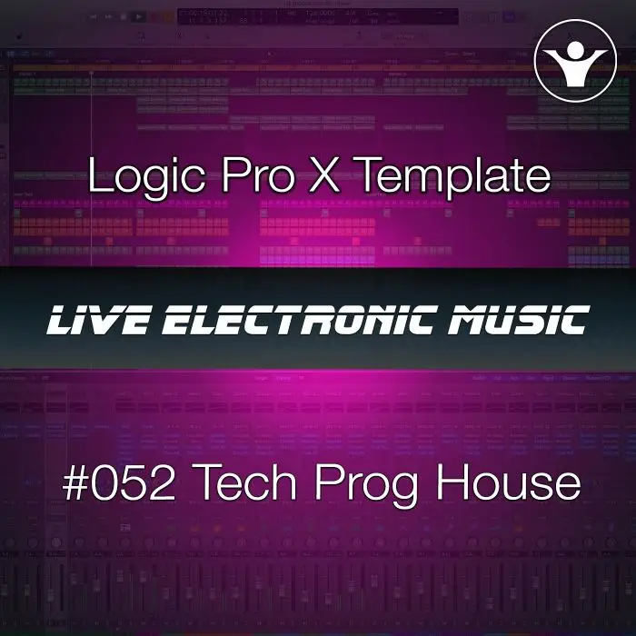 Progressive Techno Logic Pro X Template + Free Tutorial | Live Electronic Music 052Logic Pro Templates (Stock Plugins), Logic Pro Templates