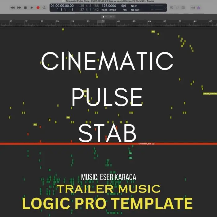 Cinematic Pulse Stab Logic Pro TemplateLogic Pro Templates