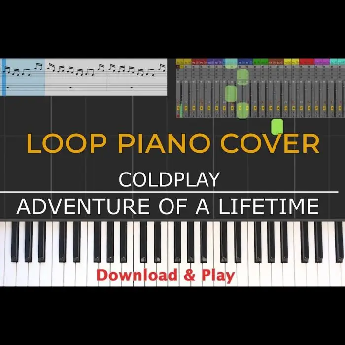 Coldplay - Adventure Of A Lifetime (Alivelooping Cover)Ableton Templates