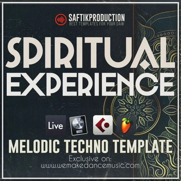 Spiritual Experience - Melodic Techno Template for Ableton Live, Logic Pro X, Cubase and FL StudioAbleton Templates, Logic Pro Templates, FL Studio Templates, Cubase Templates