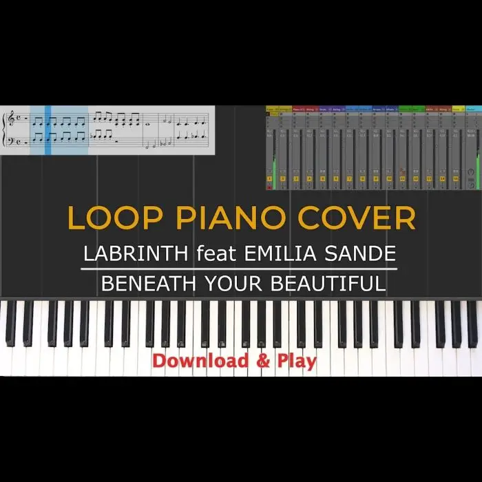 Beneath Your Beautiful - Labrinth (Alivelooping Cover)Ableton Templates