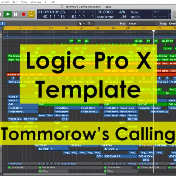 Tomorrow's Calling [Logic Pro X Template]Logic Pro Templates