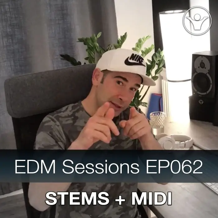 Making Deep Progressive House In Logic Pro X | Live Electronic Music 062 STEMSLogic Pro Templates