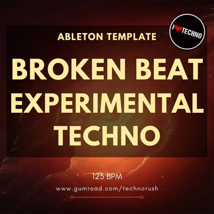 Broken Beat Experimental Techno Ableton Template (Sample Pack Live)Ableton Templates