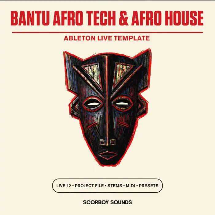 Bantu Afro Tech & Afro House - Ableton Live TemplateAbleton Templates (Stock Plugins), Ableton Templates, Sample Packs, MIDI FIles