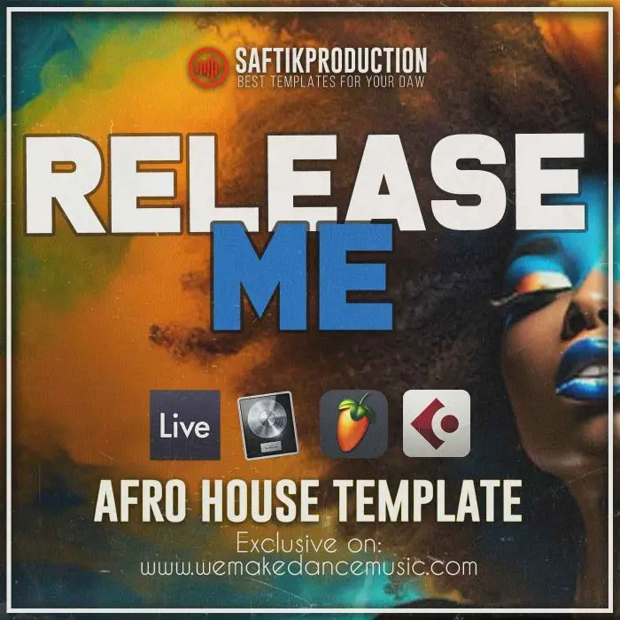 Release Me - Afro House Template for Ableton Live, Logic ProX, FL Studio and CubaseAbleton Templates, Logic Pro Templates, FL Studio Templates, Cubase Templates