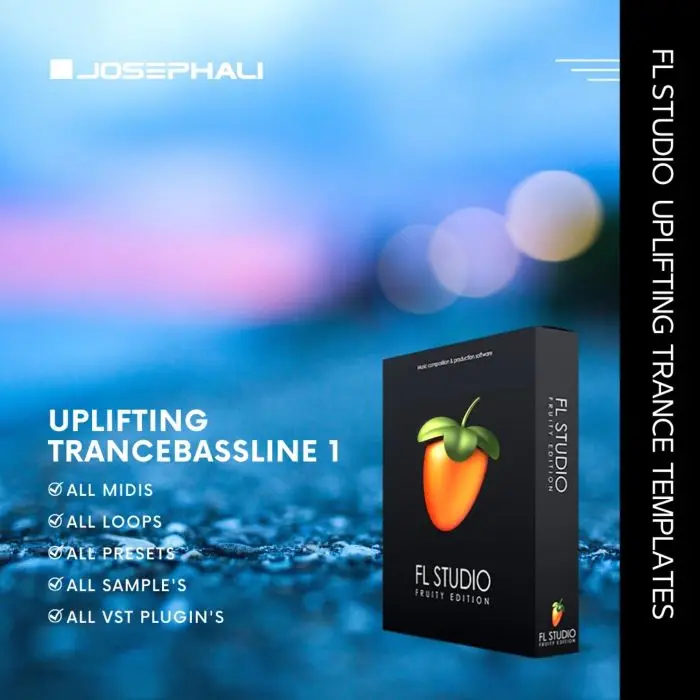 Uplifting Trance Bassline 1 FL Studio v.20.8.3 TemplateFL Studio Templates