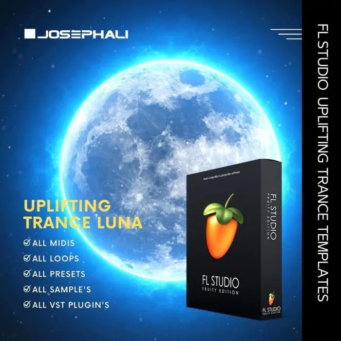 Uplifting Trance Template Luna FL Studio v.20.8.3 TemplateFL Studio Templates