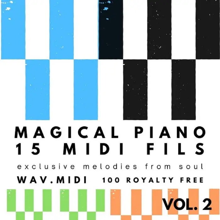 Magical Pianos Vol 2 (MIDI-WAV)Sample Packs, MIDI FIles
