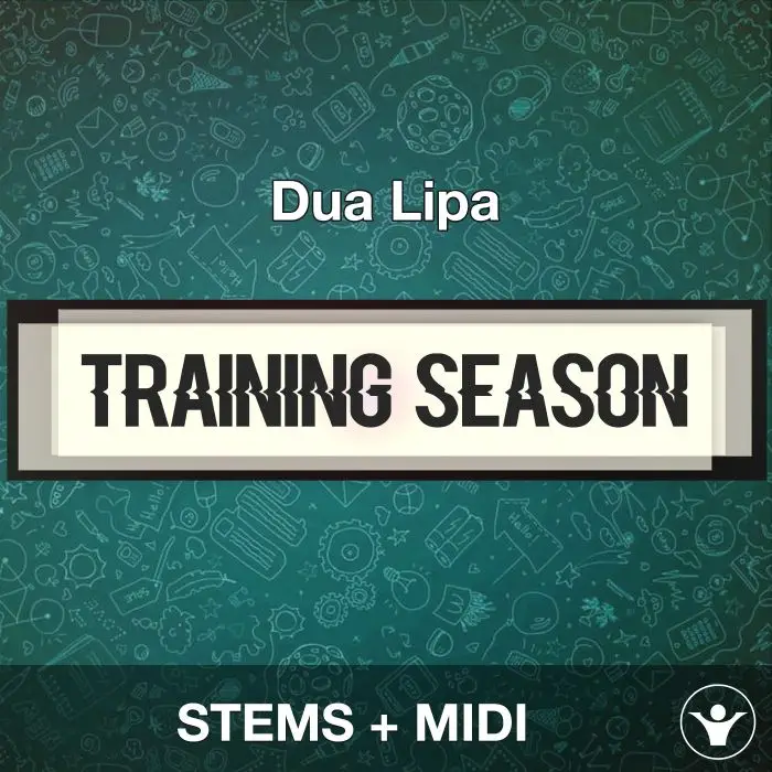 Training Season - Dua Lipa - STEMS + MIDIAudio STEMS, MIDI FIles