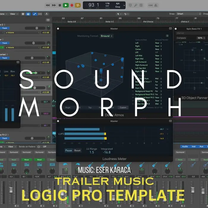 Sound Morph Logic Pro TemplateLogic Pro Templates