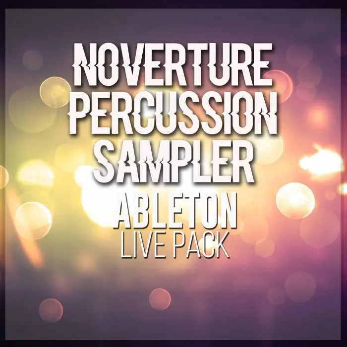 ADM Noverture Percussion Sampler Ableton Live PackAbleton Packs