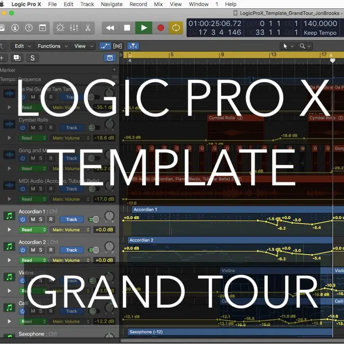 Grand Tour | Logic Pro X Template Download | Jon BrooksLogic Pro Templates