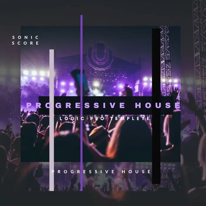 Progressive House ( Logic Pro X Template, MIDI )Logic Pro Templates