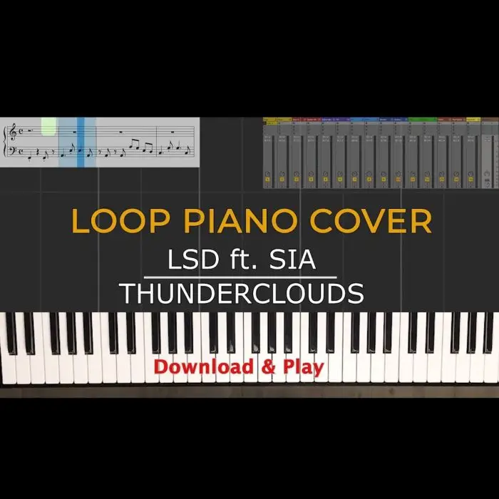 LSD Feat SIA - Thunderclouds (Alivelooping Cover)Ableton Templates