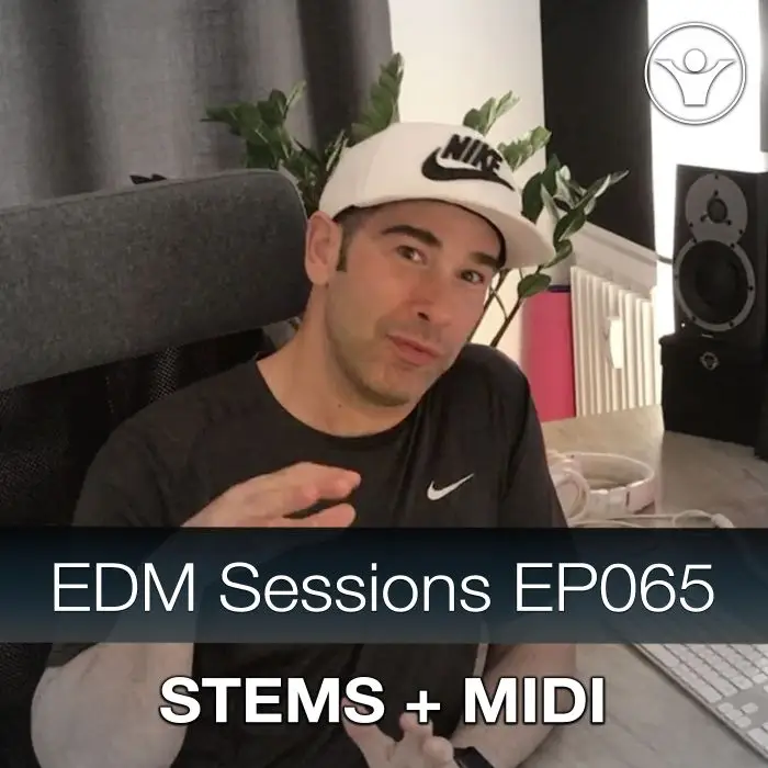 Making Deep Progressive House in Logic Pro X | Live Electronic Music 065 STEMSAudio STEMS