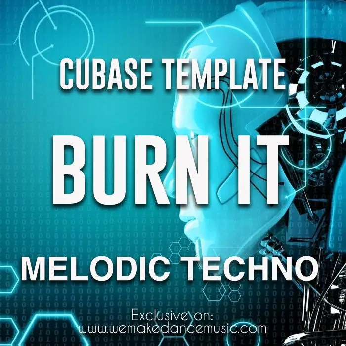 Burn It - Melodic Techno Cubase Template (Boris Brejcha Style)Cubase Templates