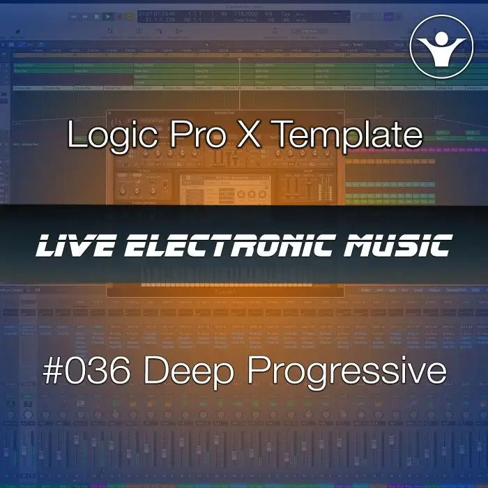 Anjunadeep Deep Progressive House Logic Template + Free Tutorial | Live Electronic Music 036Logic Pro Templates