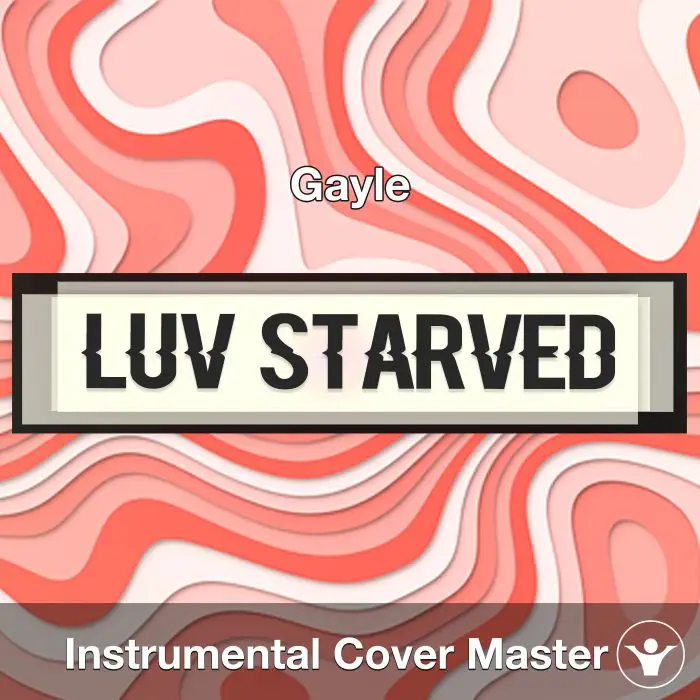 luv starved - Gayle - Instrumental CoverInstrumental Covers