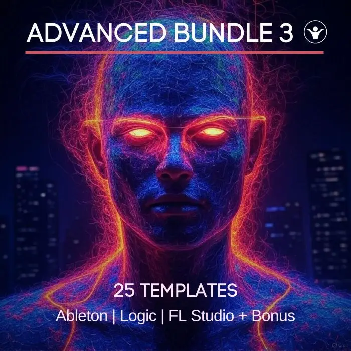 Advanced Bundle 3: 25 Templates for Logic, Ableton, FL Studio + BonusAbleton Templates (Stock Plugins), Ableton Templates, Logic Pro Templates (Stock Plugins), Logic Pro Templates, FL Studio Templates (Stock Plugins), FL Studio Templates