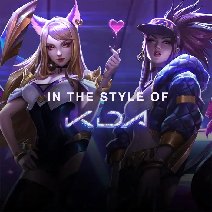 In the style of | K/DA Ableton TemplateAbleton Templates