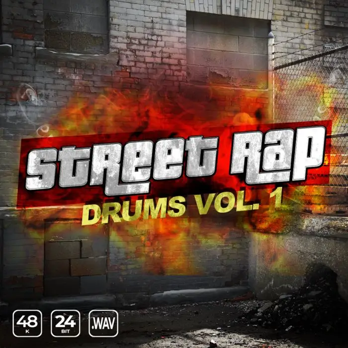 Street Rap Drums Vol. 1Sample Packs