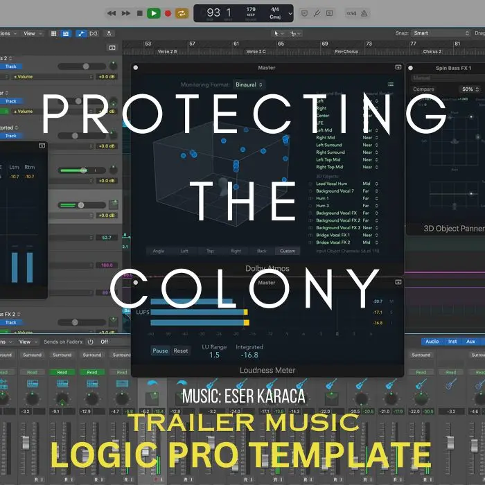 Protecting The Colony Logic Pro TemplateLogic Pro Templates