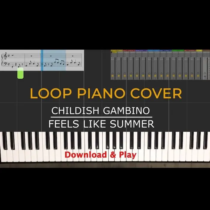 Childish Gambino - Feels Like Summer (Alivelooping Cover)Ableton Templates
